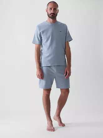 BOSS | Loungewear Shirt | hellblau